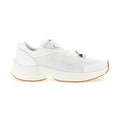 Jimmy Choo White Tencel Athletic Sneakers