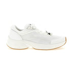 Jimmy Choo White Tencel Athletic Sneakers