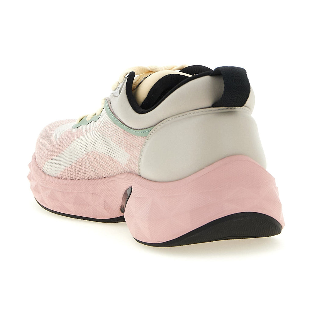 Jimmy Choo Multicolor Tencel Athletic Sneakers