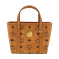 MCM Brown Polyethylene Tote Bag