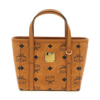 MCM Brown Polyethylene Tote Bag