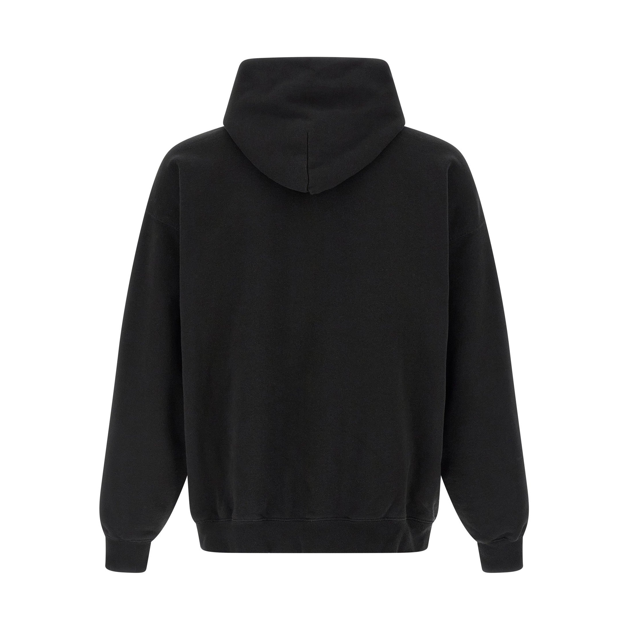 Balenciaga Black Cotton Sweatshirt