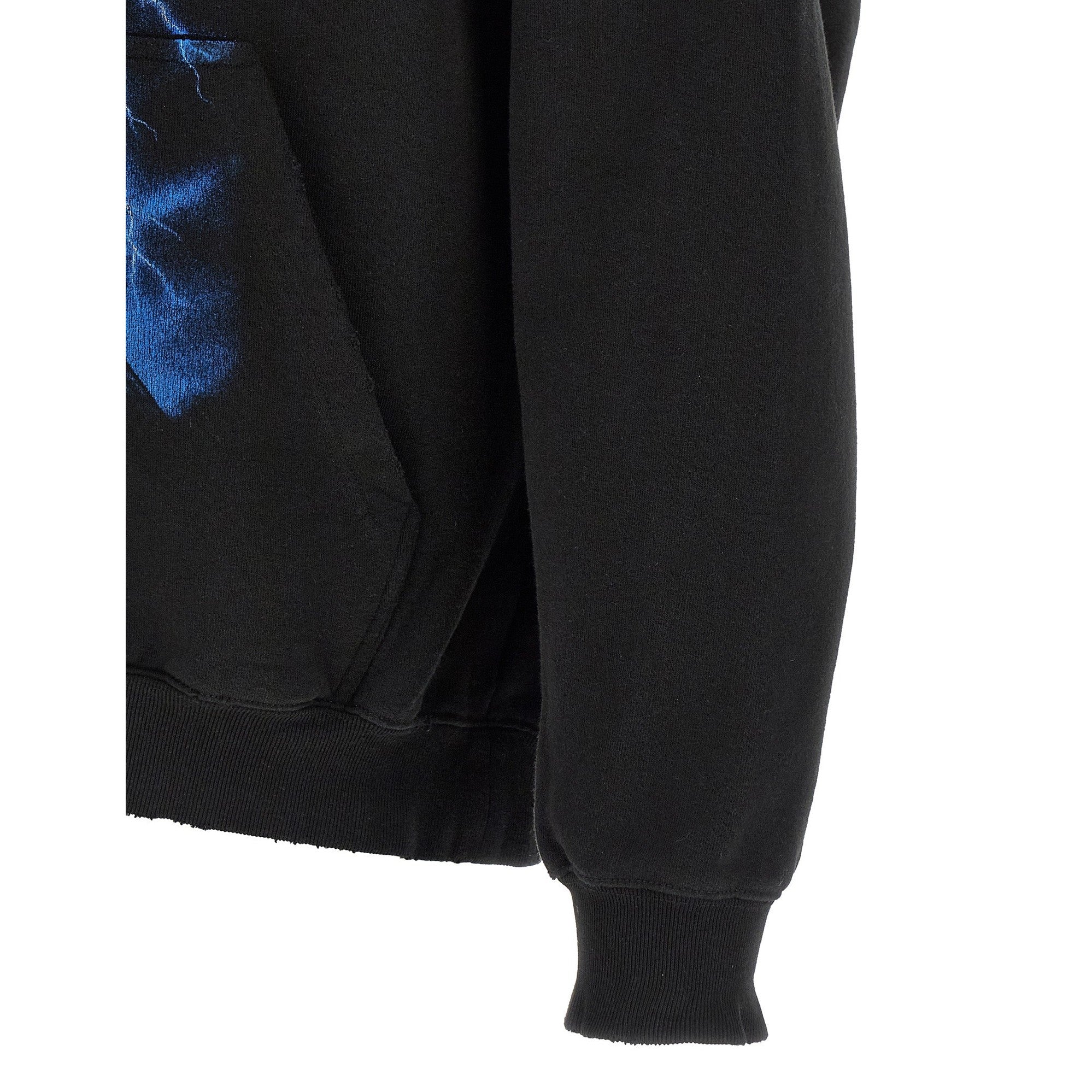 Balenciaga Black Cotton Sweatshirt