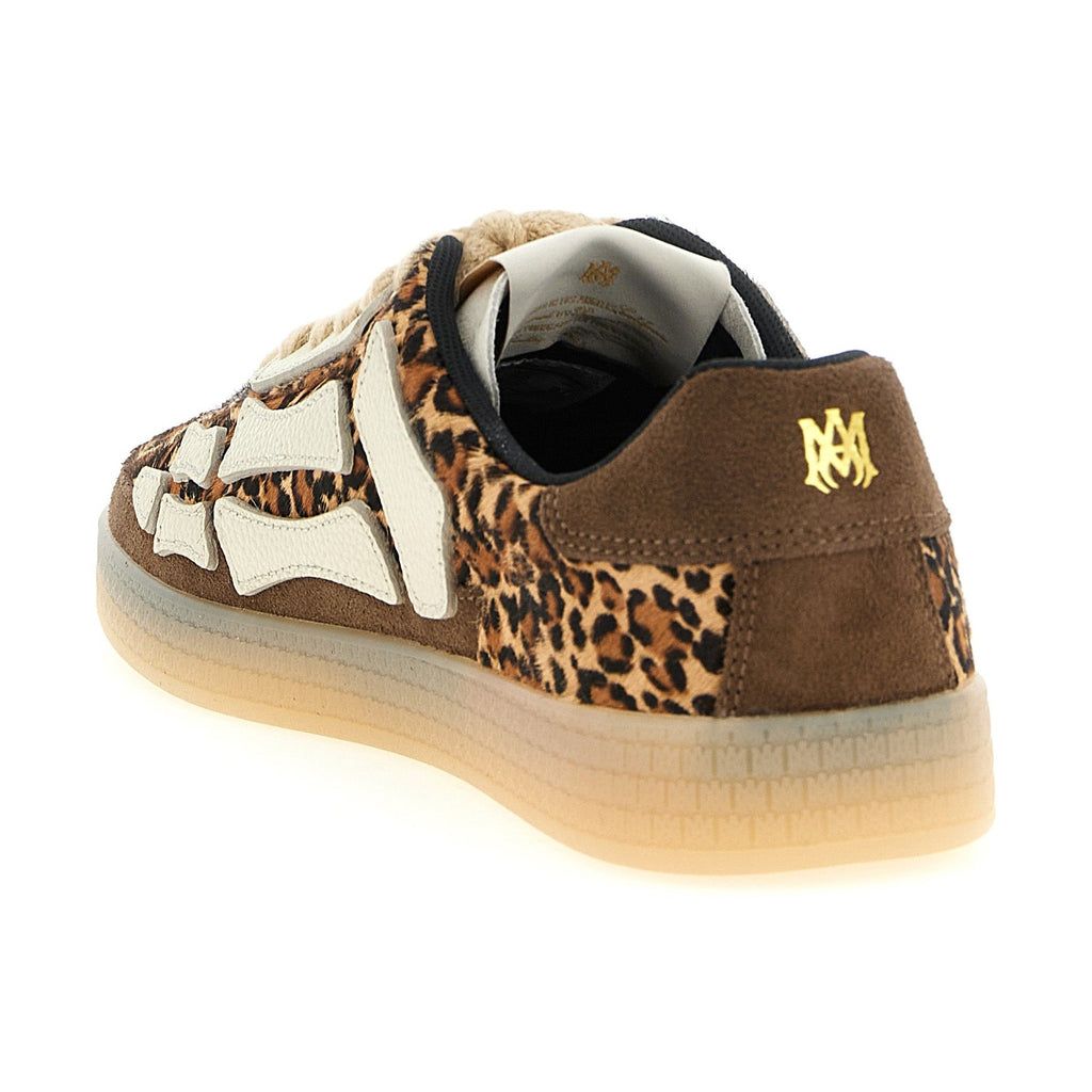 Amiri Brown Cowhide Sneakers