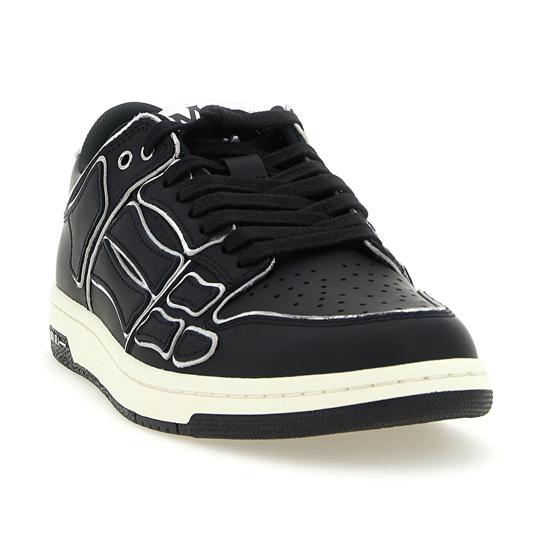 Amiri Black Cowhide Low Top Sneakers