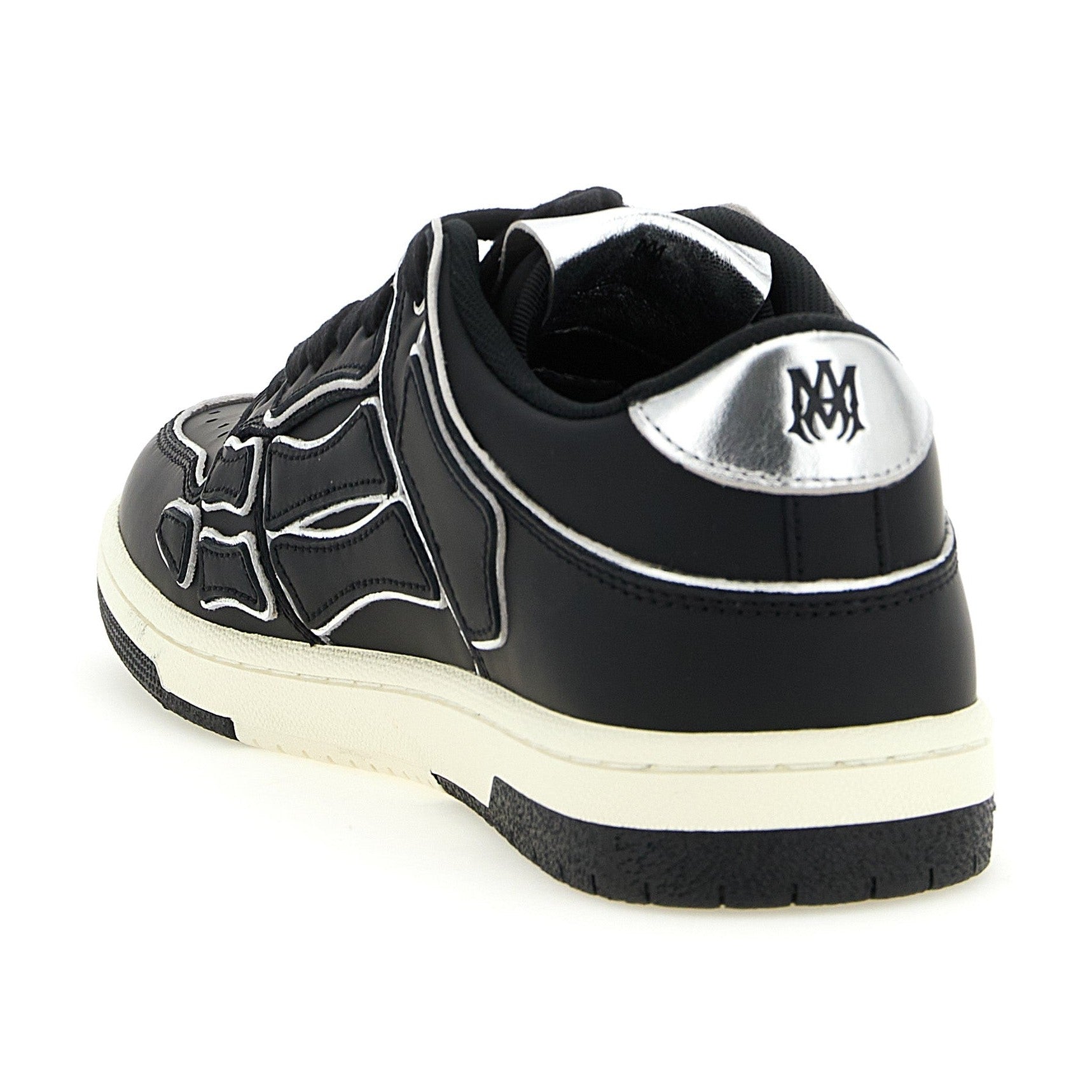 Amiri Black Cowhide Low Top Sneakers
