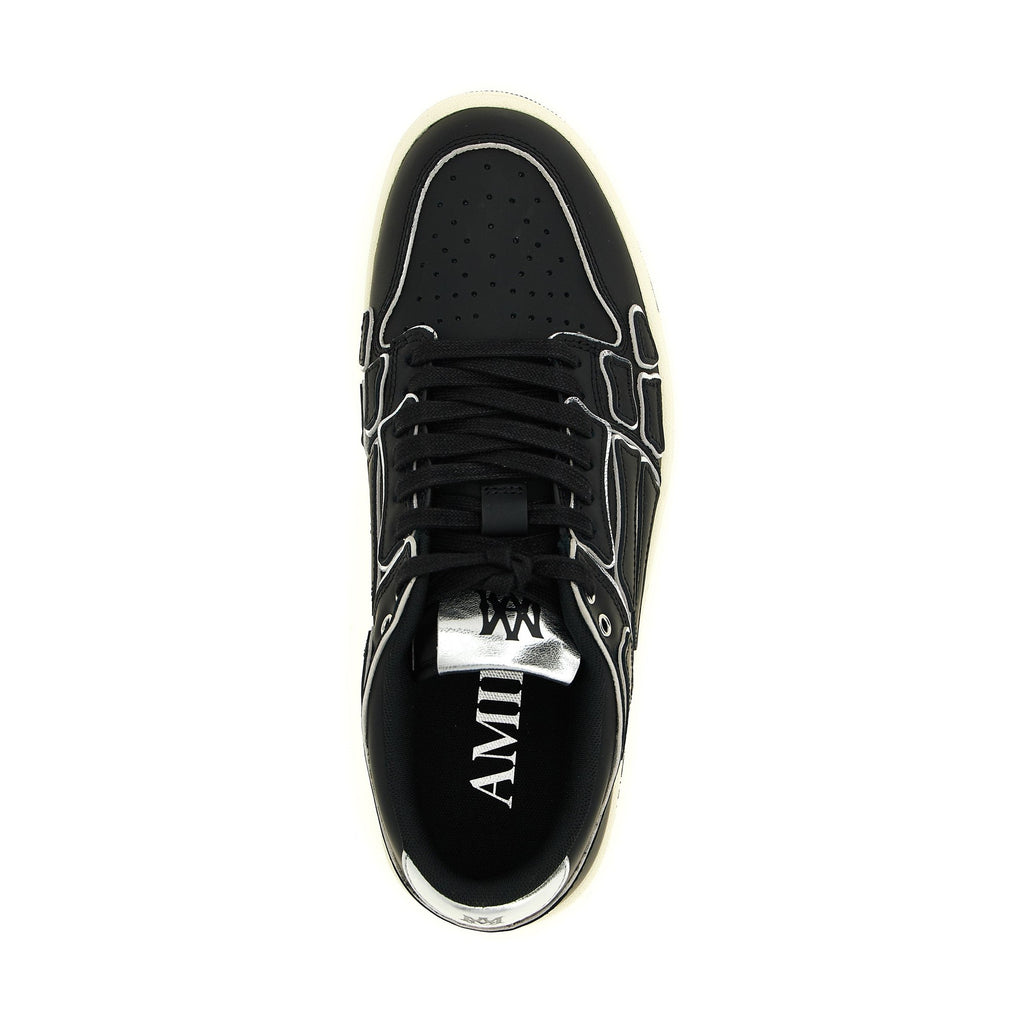 Amiri Black Cowhide Low Top Sneakers