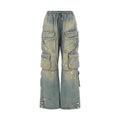 Amiri Blue Cotton Flared Jeans