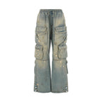 Amiri Blue Cotton Flared Jeans
