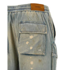 Amiri Blue Cotton Flared Jeans