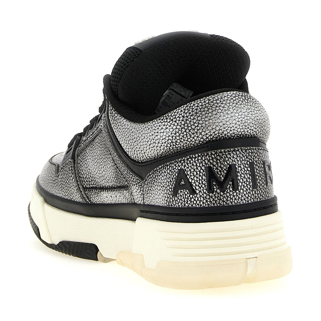 Amiri Gray Bovine Leather Chunky Sneakers