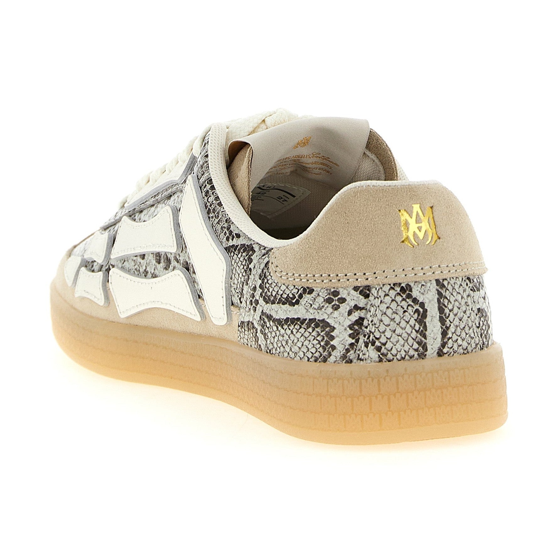 Amiri Multicolor Bovine Leather Low Top Sneakers