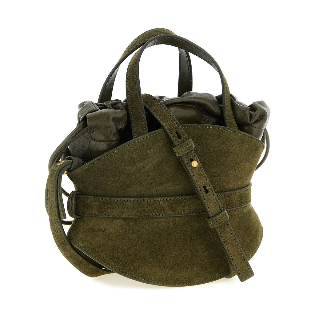 Balmain Bicolor Calfskin Handbag