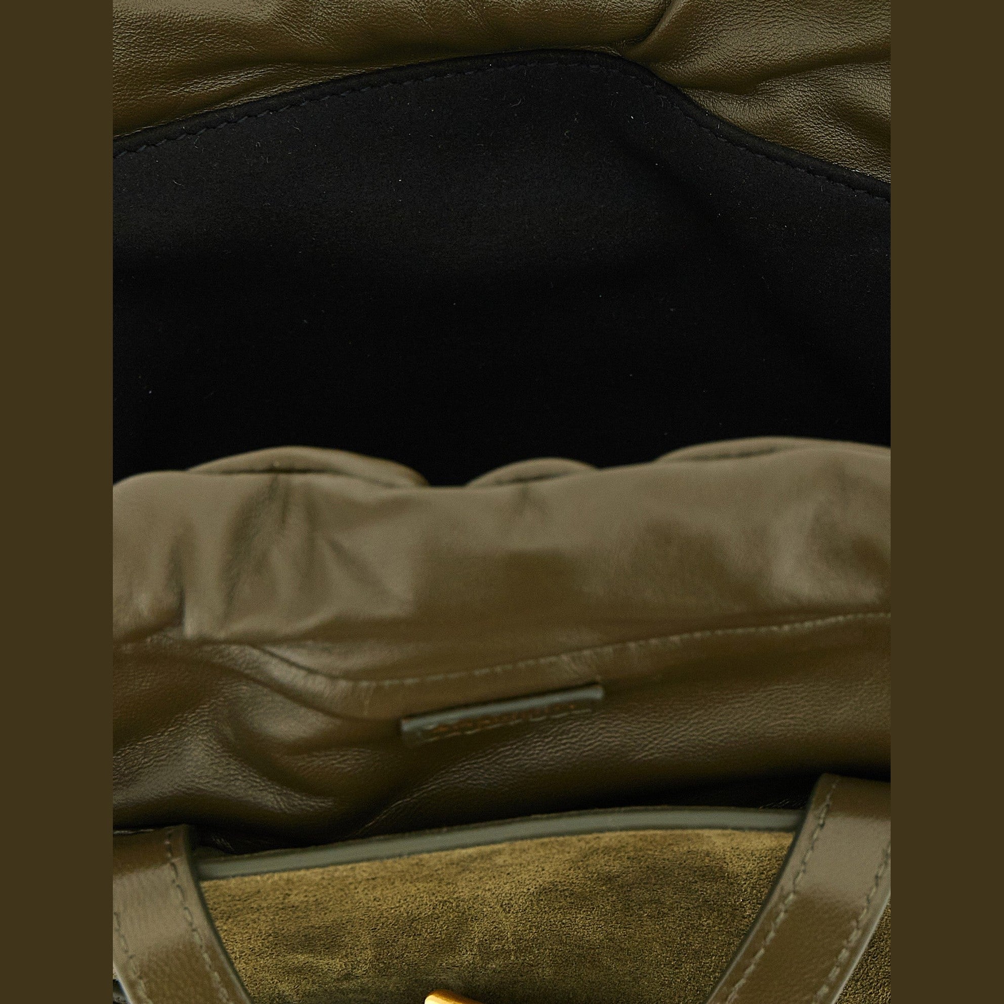 Balmain Bicolor Calfskin Handbag