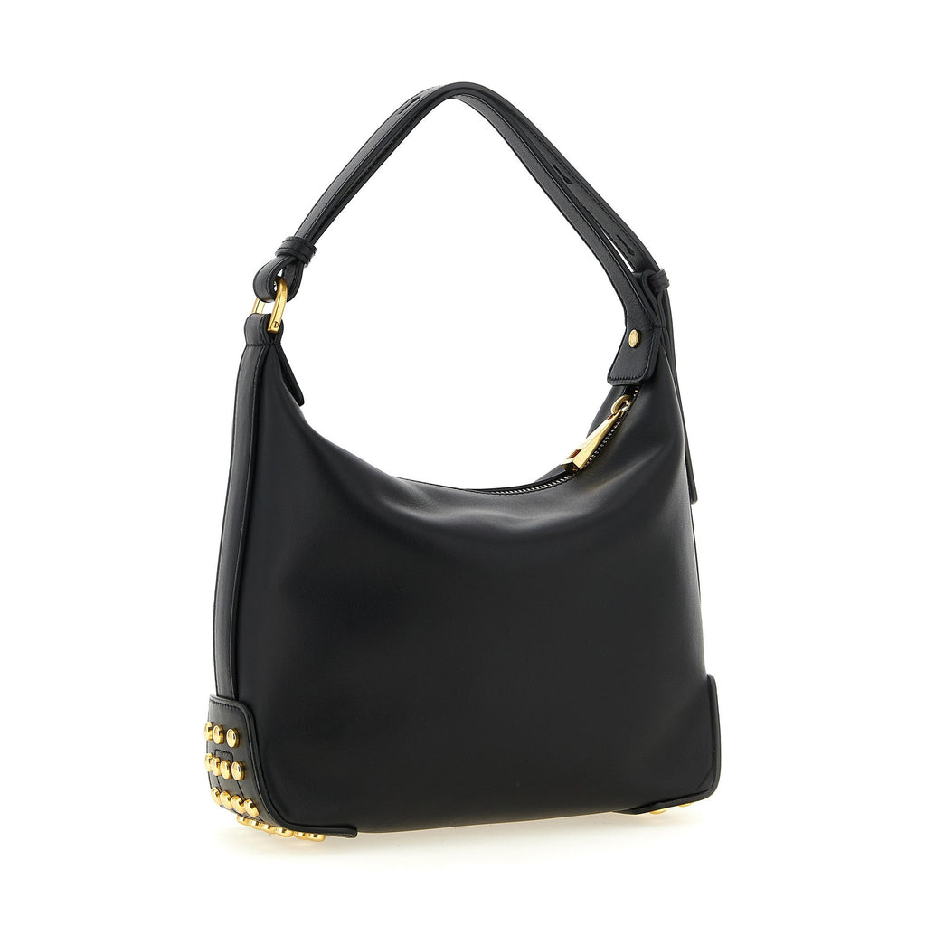 Tod's Black Calfskin Shoulder Bag