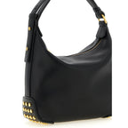 Tod's Black Calfskin Shoulder Bag