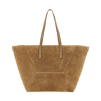 Brunello Cucinelli Brown Calfskin Shoulder Bag