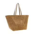 Brunello Cucinelli Brown Calfskin Shoulder Bag