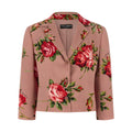 Dolce & Gabbana Multicolor Silk Blazer