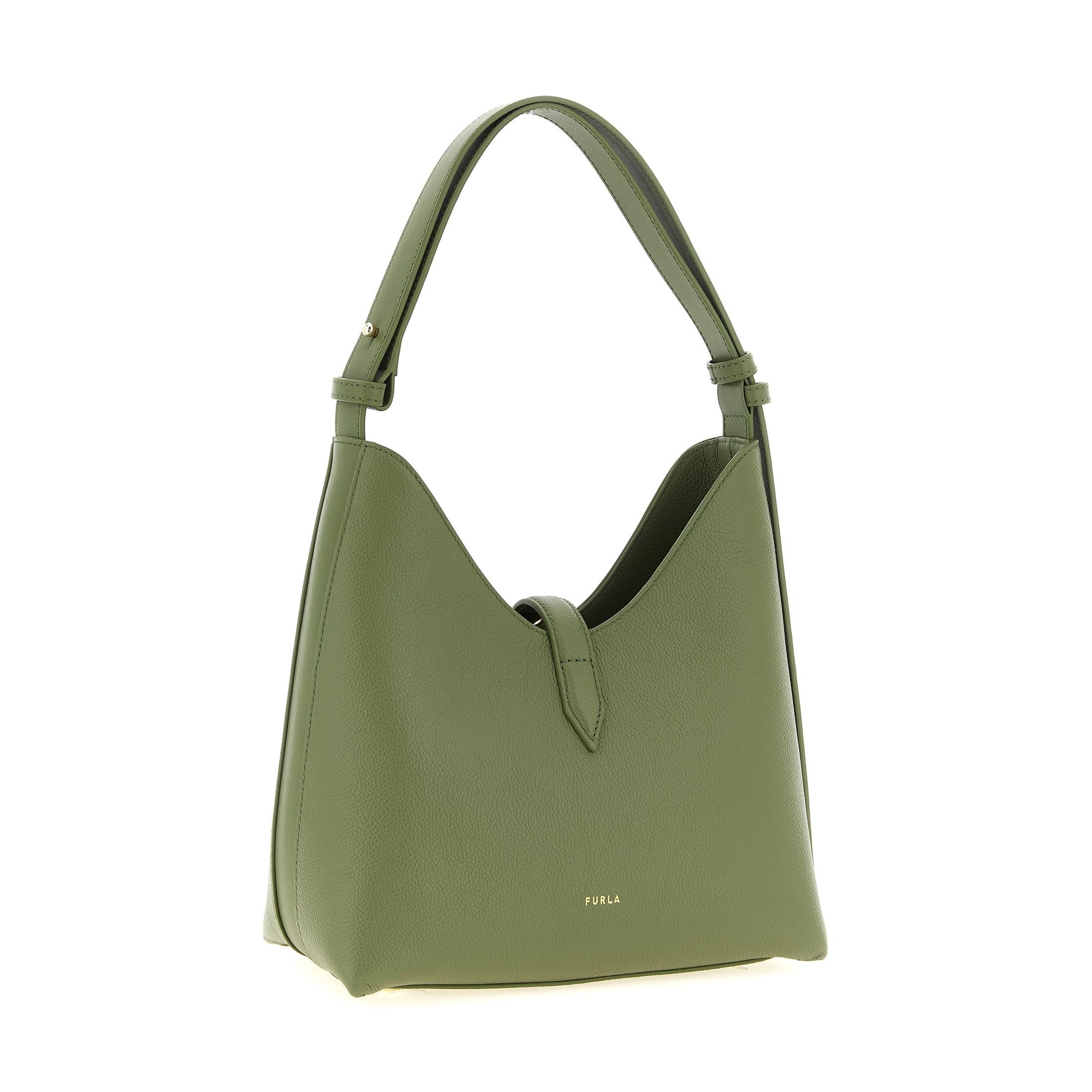 Furla Bicolor Calfskin Shoulder Bag