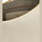 Furla White Calfskin Shoulder Bag