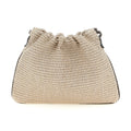 Brunello Cucinelli Beige Cotton Clutch Bag