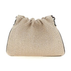 Brunello Cucinelli Beige Cotton Clutch Bag