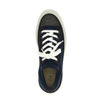 Brunello Cucinelli Blue Cotton Low Top Sneakers