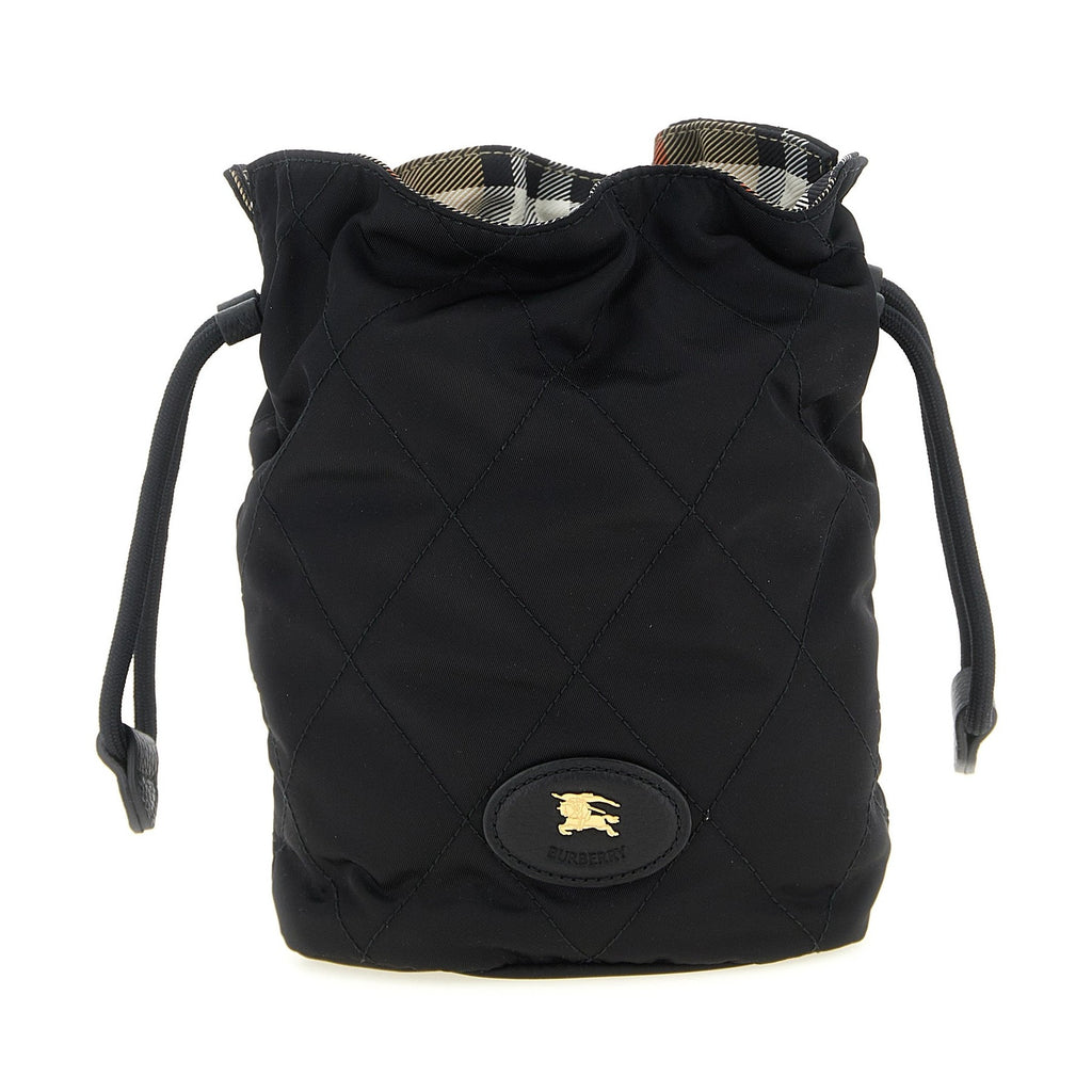 Burberry Black Polyamide Clutch Bag