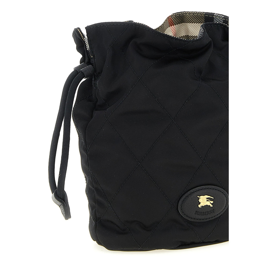 Burberry Black Polyamide Clutch Bag