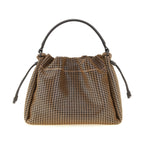 Brunello Cucinelli Brown Calfskin Handbag