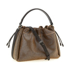 Brunello Cucinelli Brown Calfskin Handbag