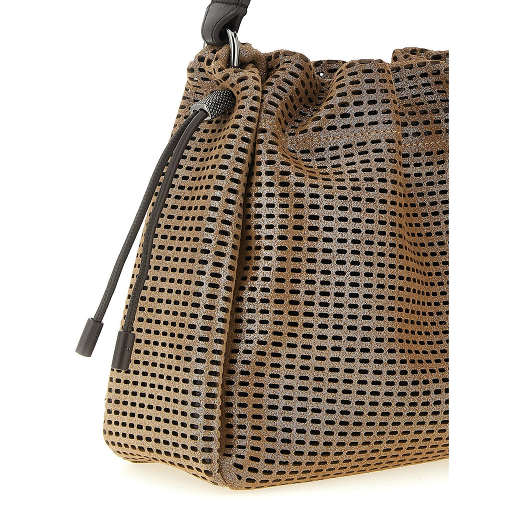 Brunello Cucinelli Brown Calfskin Handbag