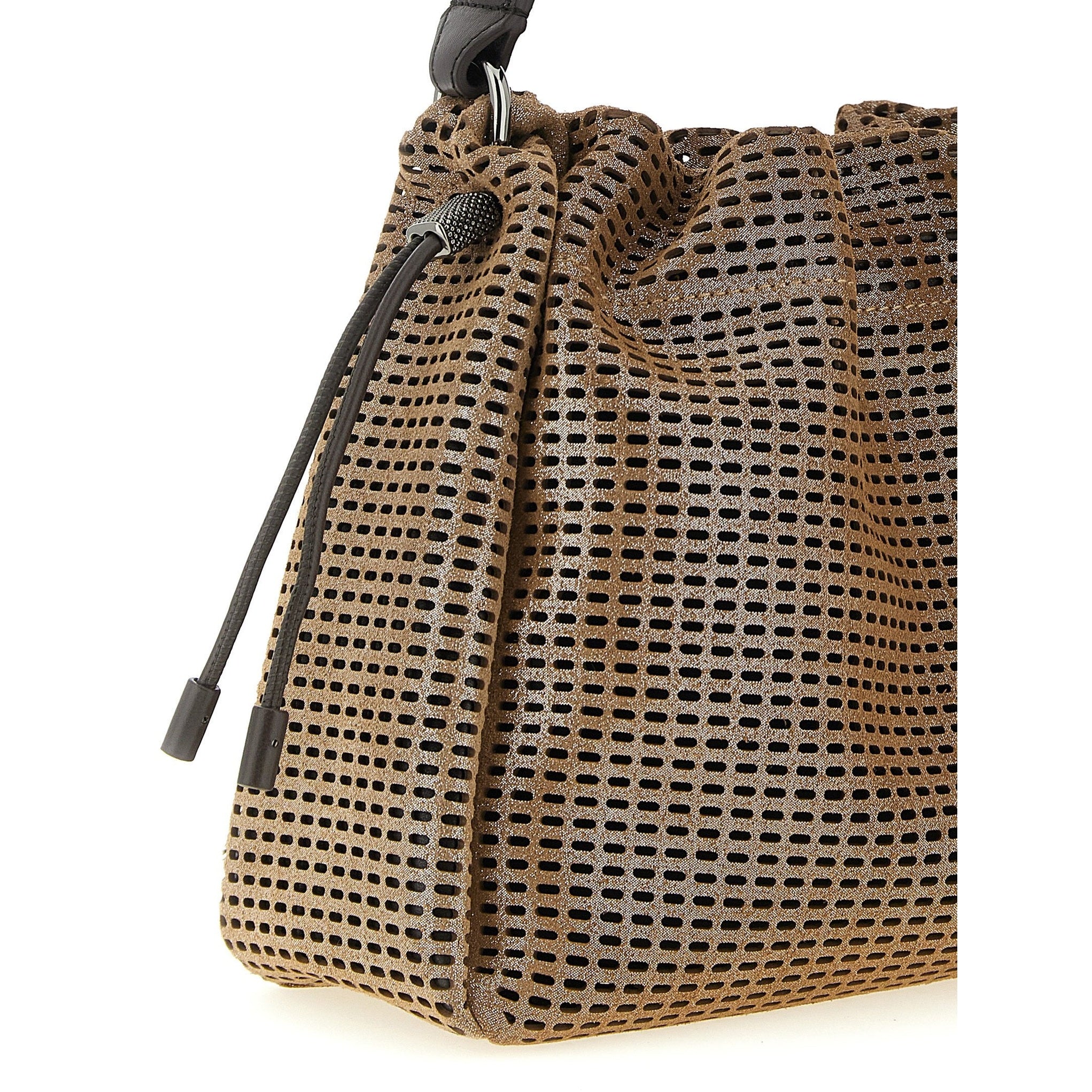 Brunello Cucinelli Brown Calfskin Handbag