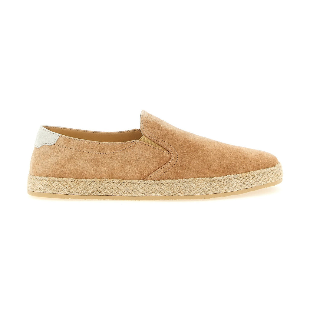Brunello Cucinelli Beige Calfskin Espadrilles