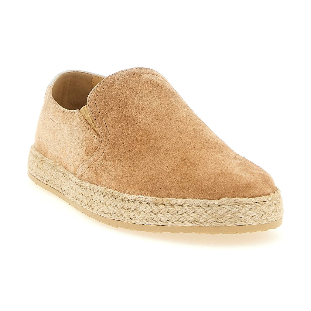 Brunello Cucinelli Beige Calfskin Espadrilles