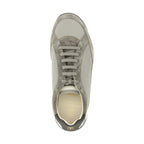 Brunello Cucinelli Gray Nubuc Leather Sneakers