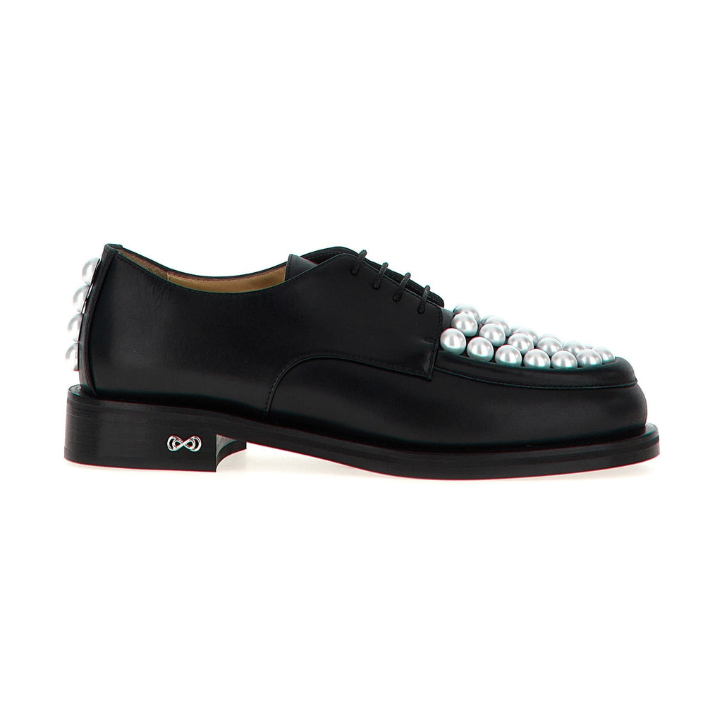 MACH & MACH Bicolor Calfskin Oxfords And Derbies