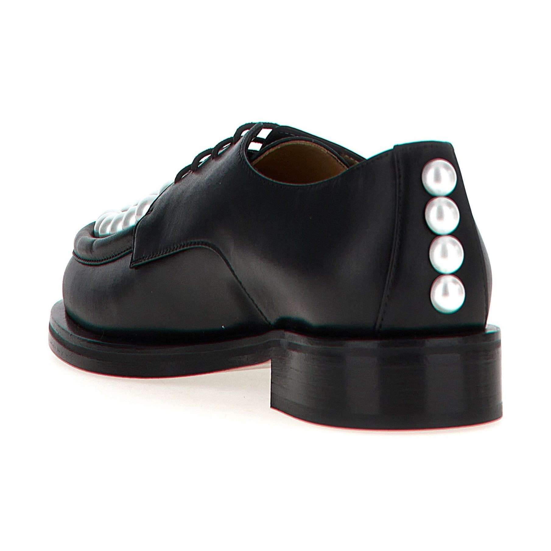 MACH & MACH Bicolor Calfskin Oxfords And Derbies