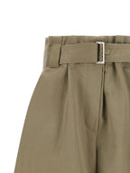 Brunello Cucinelli Bicolor Cotton Bermuda Shorts