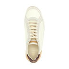Brunello Cucinelli Beige Nubuc Leather Low Top Sneakers