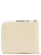 Comme Des Garçons Beige Cowhide Cardholder