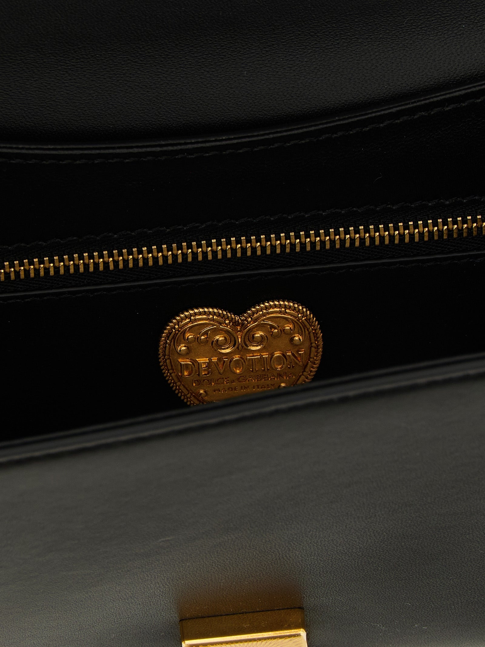 Dolce & Gabbana Black Calfskin Crossbody Bag
