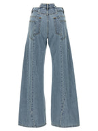 Maison Margiela Blue Cotton Jeans Denim