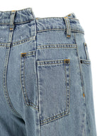 Maison Margiela Blue Cotton Jeans Denim