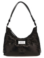Maison Margiela Black Lamb Leather Shoulder Bag