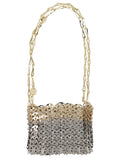 Paco Rabanne Multicolor Brass Shoulder Bag