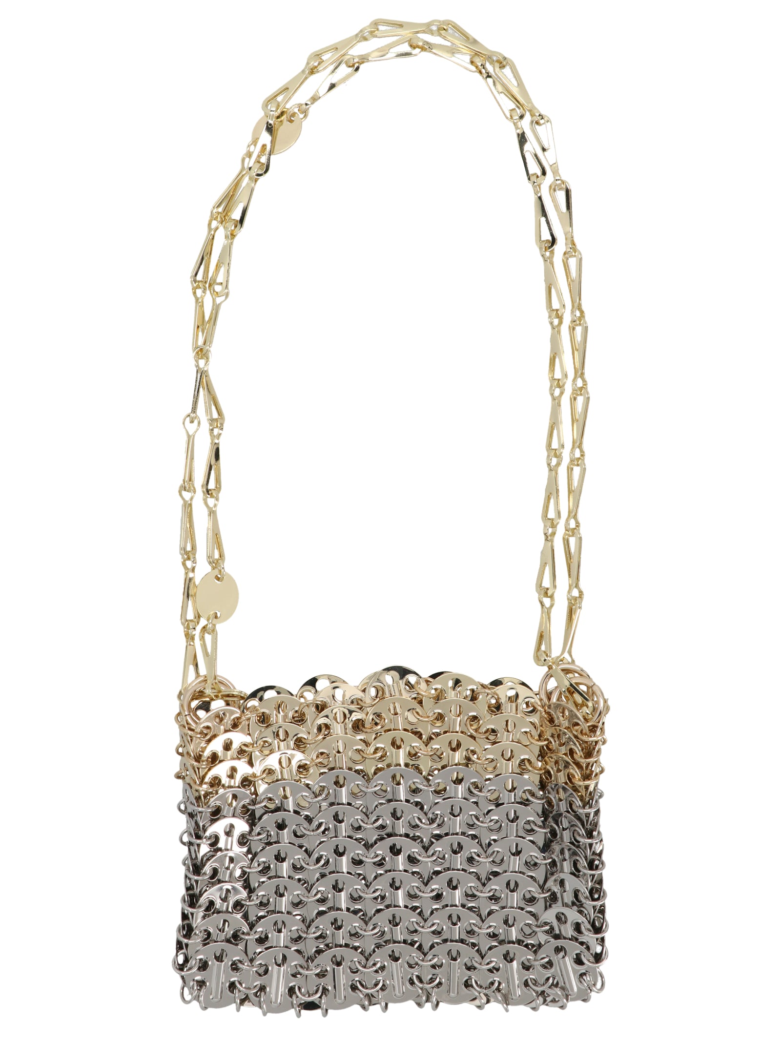 Paco Rabanne Multicolor Brass Shoulder Bag