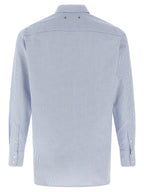 Golden Goose Blue Cotton Blouse