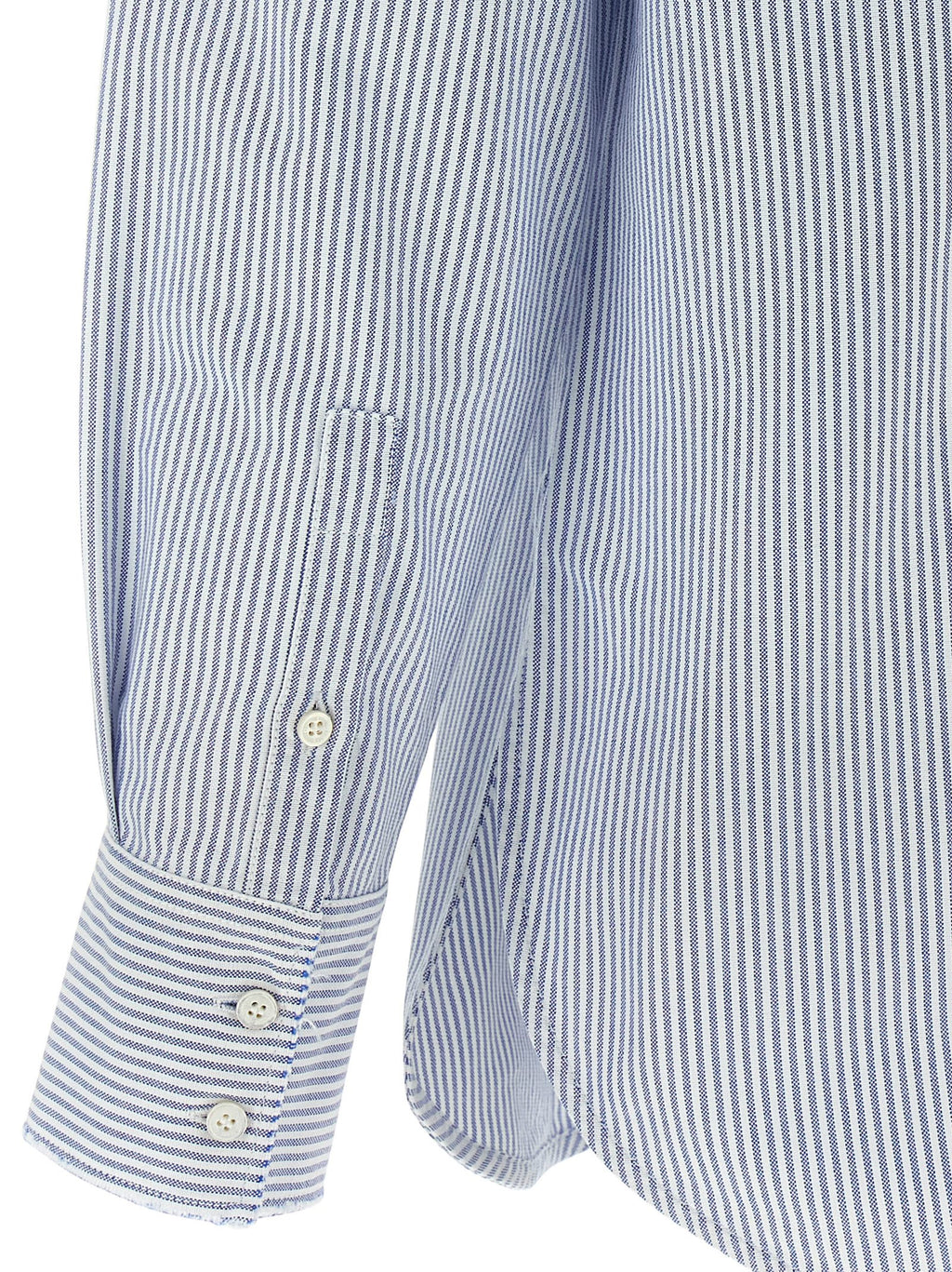 Golden Goose Blue Cotton Blouse